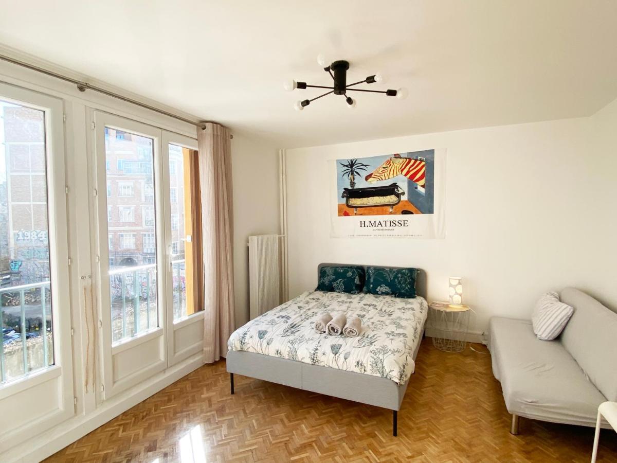 Paris: Agreable Chambre D'Un Grand Artiste Lägenhet Exteriör bild